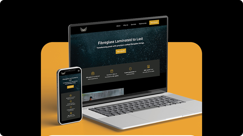 Falcon Fibreglass: Crafting a Premium Digital Presence