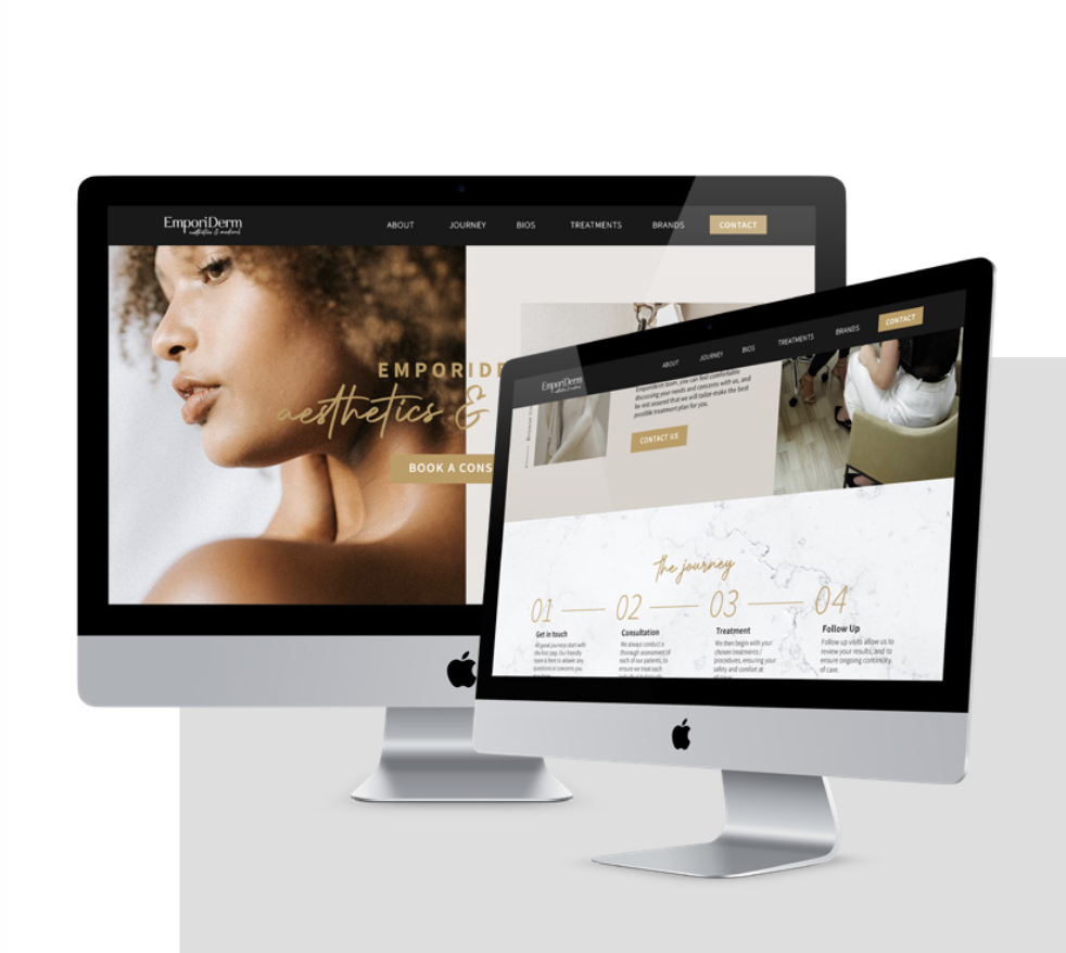 The EmporiDerm Website Build